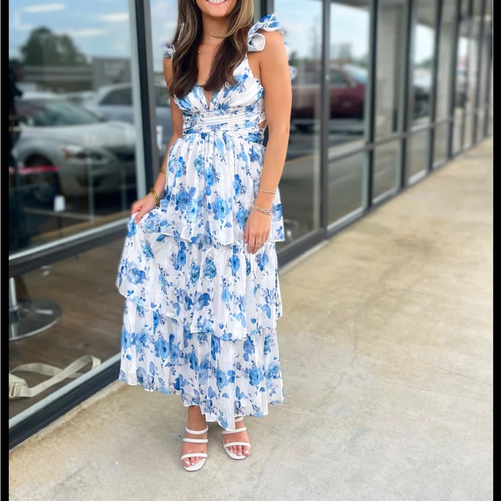 Maxi Floral Dress Medium